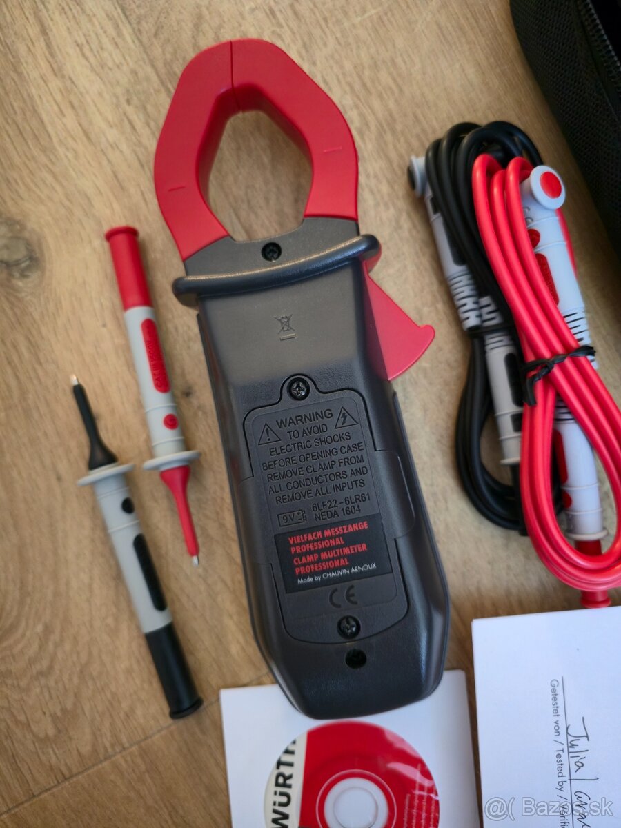 Wurth kleštovy multimeter nový - 3