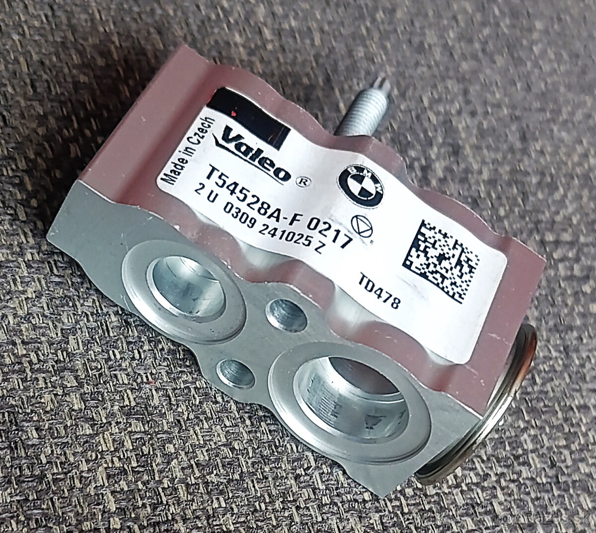 expanzný ventil klimatizácie na BMW - 3