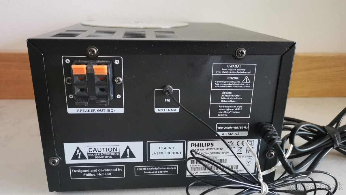Philips micro system MCM2150/12 , CD/FM/USB/MP3 - 3