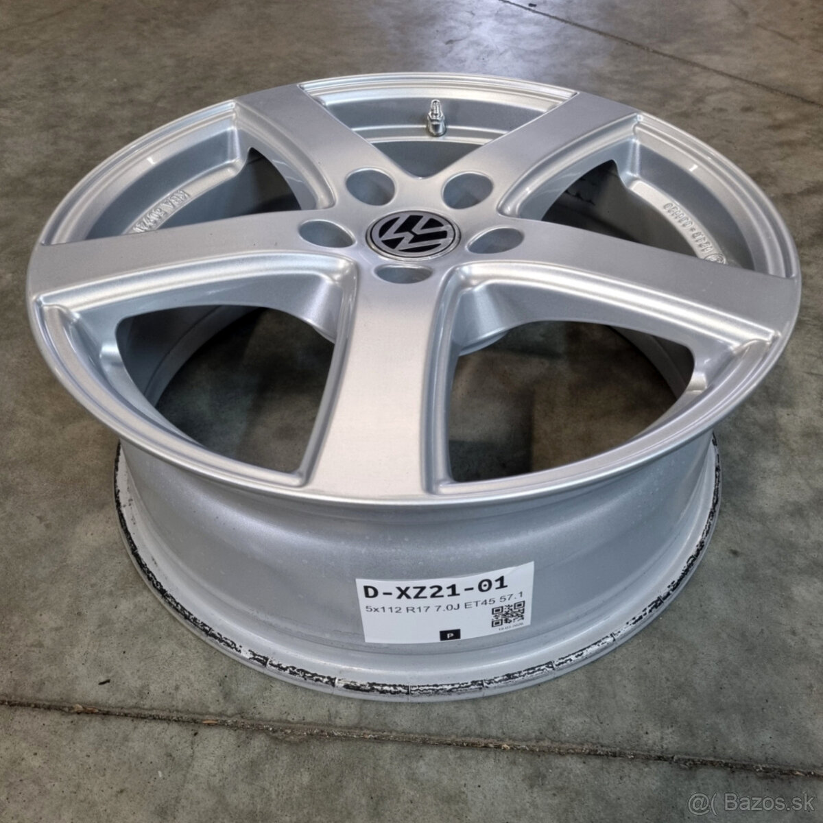 Hliníkové disky 5x112 R17 7J ET45 - 3