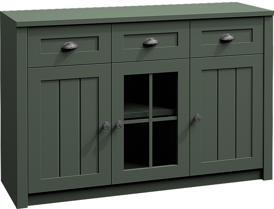 Provensálsky nábytok zelenej farby na predaj - obývačka - 3