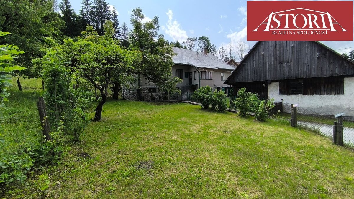 dom + veľká záhrada - Čremošné - okr. Turč.Teplice - 3