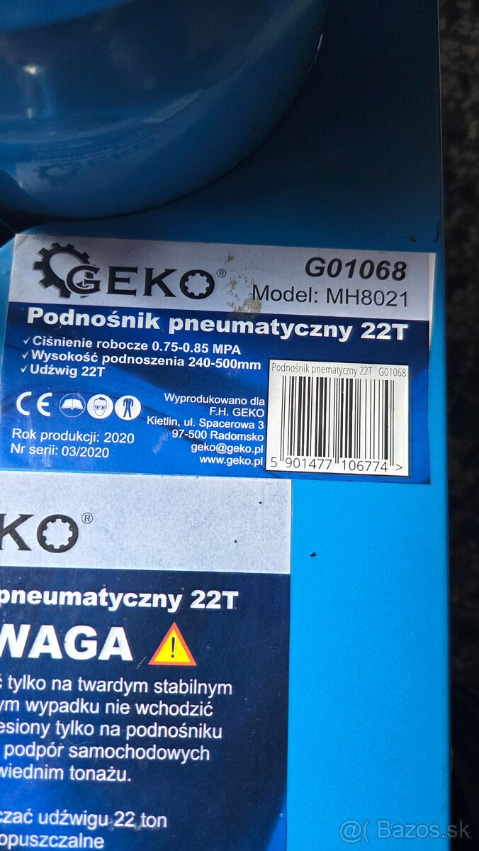 Predám hydraulický zdvihák - 3