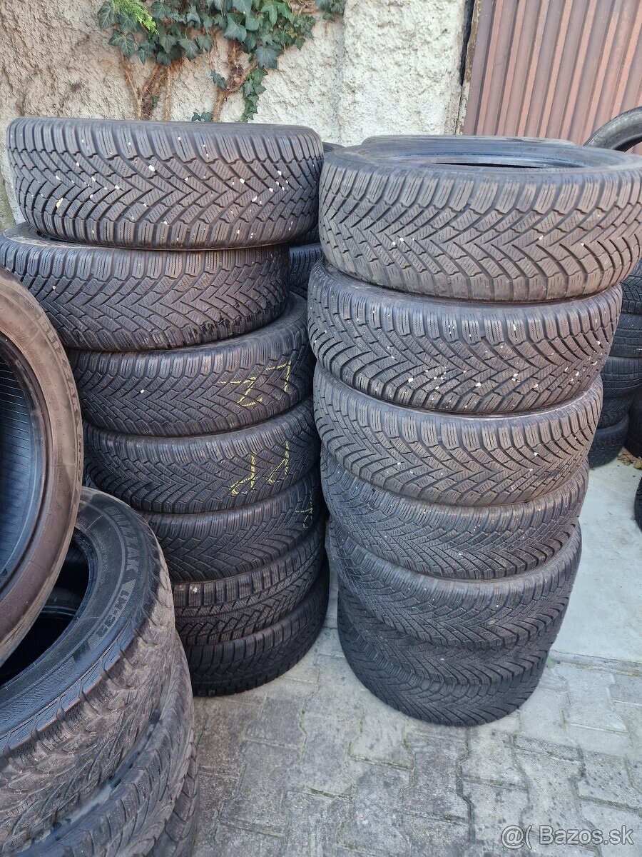 Predám zimné pneu Firestone 205/55r16 - 3