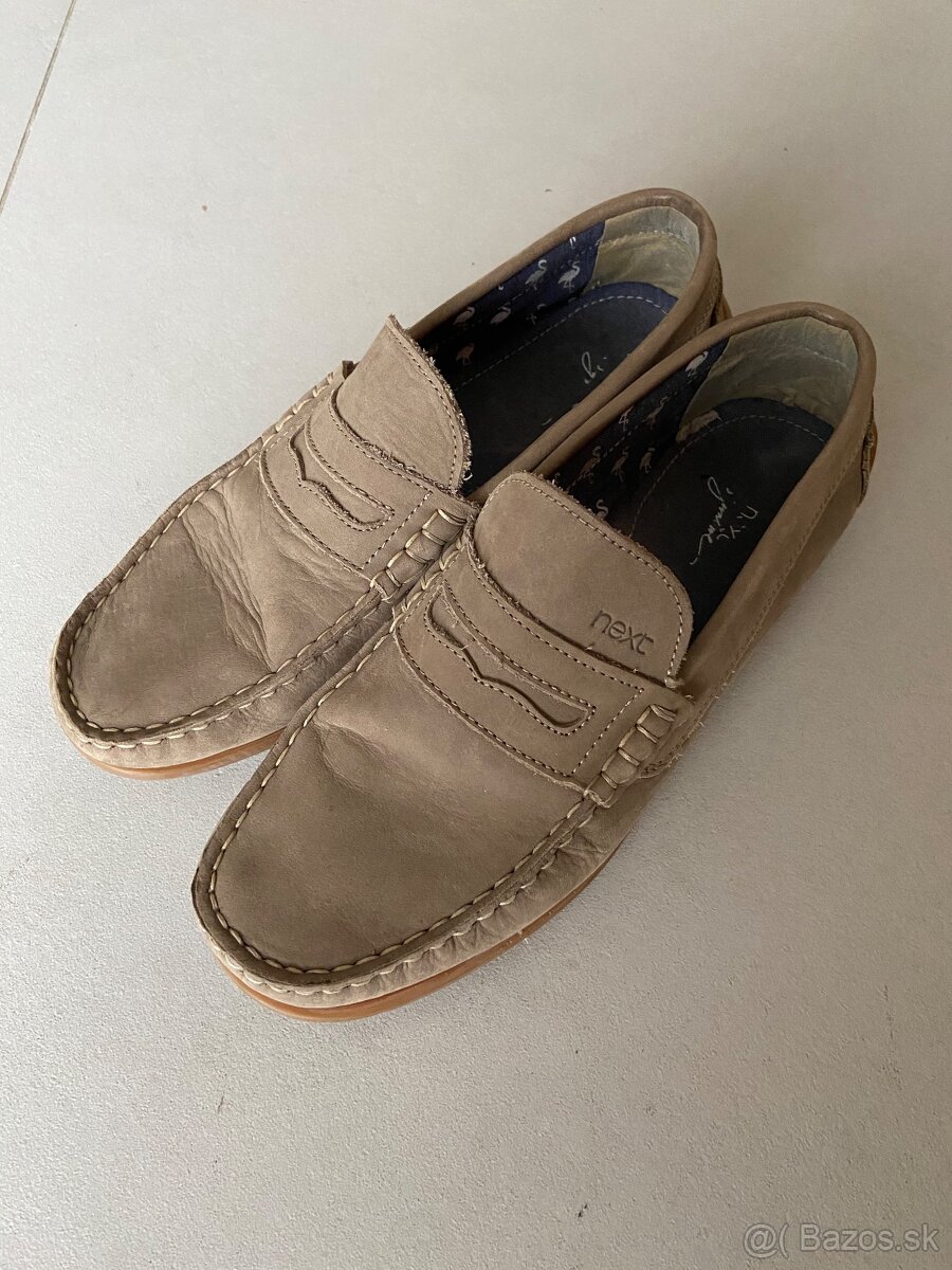Kožené mokasíny Next veľk.39 - 3