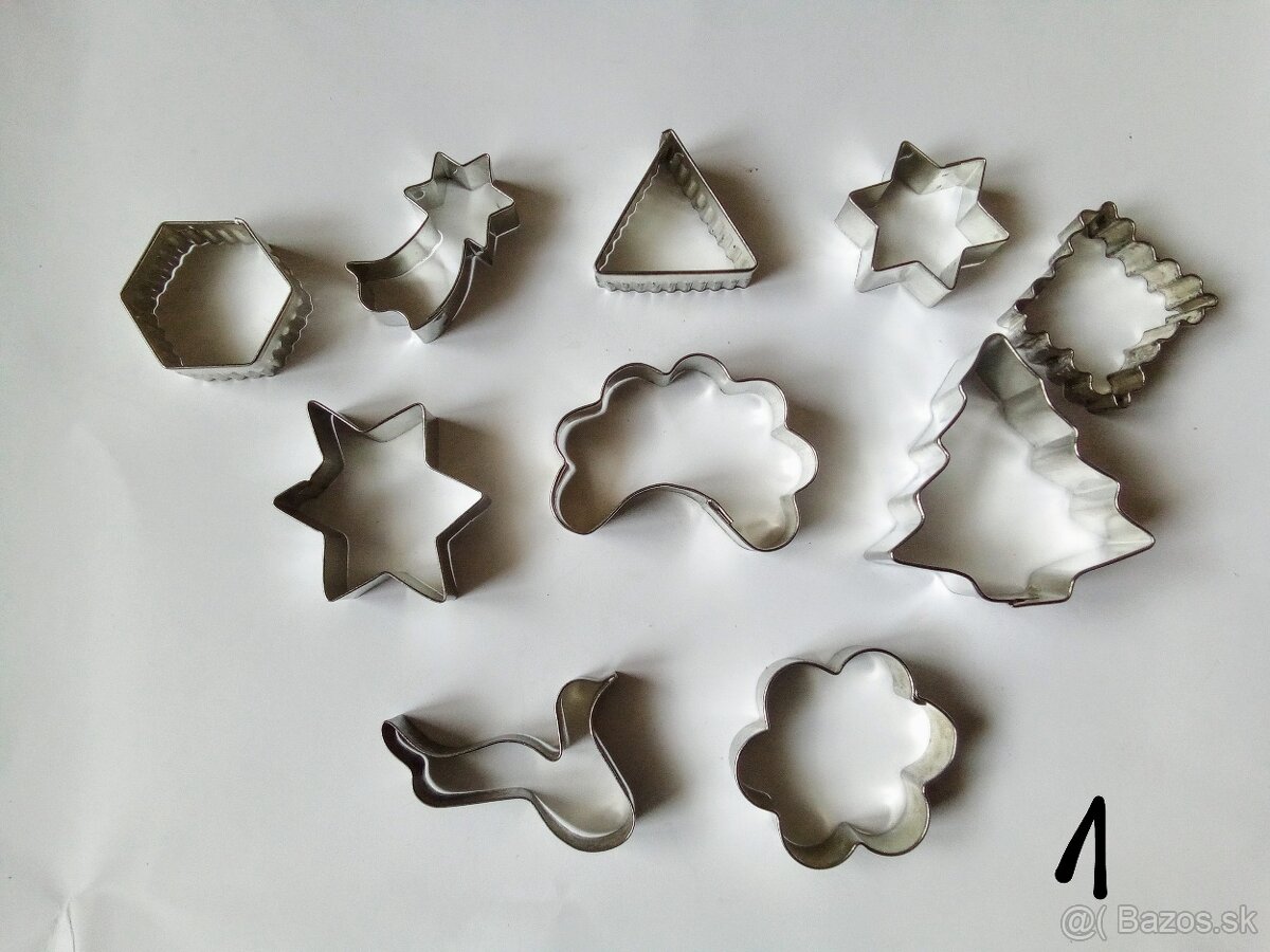 Formičky a vykrajovátka na pečení - cukroví - 3