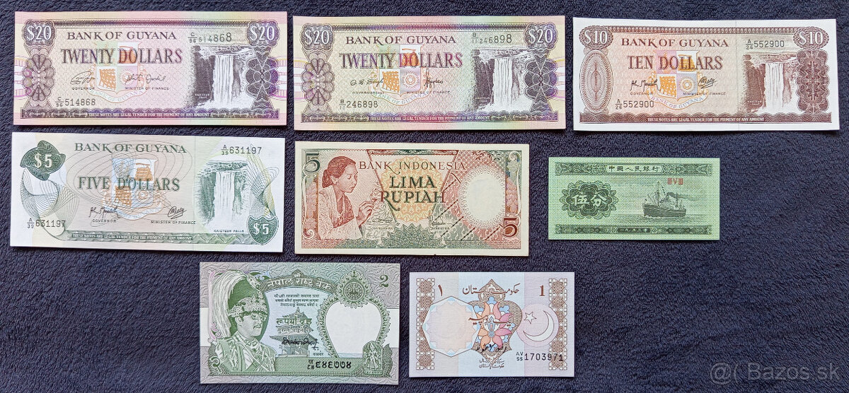 Bankovky svet UNC 6 - 3