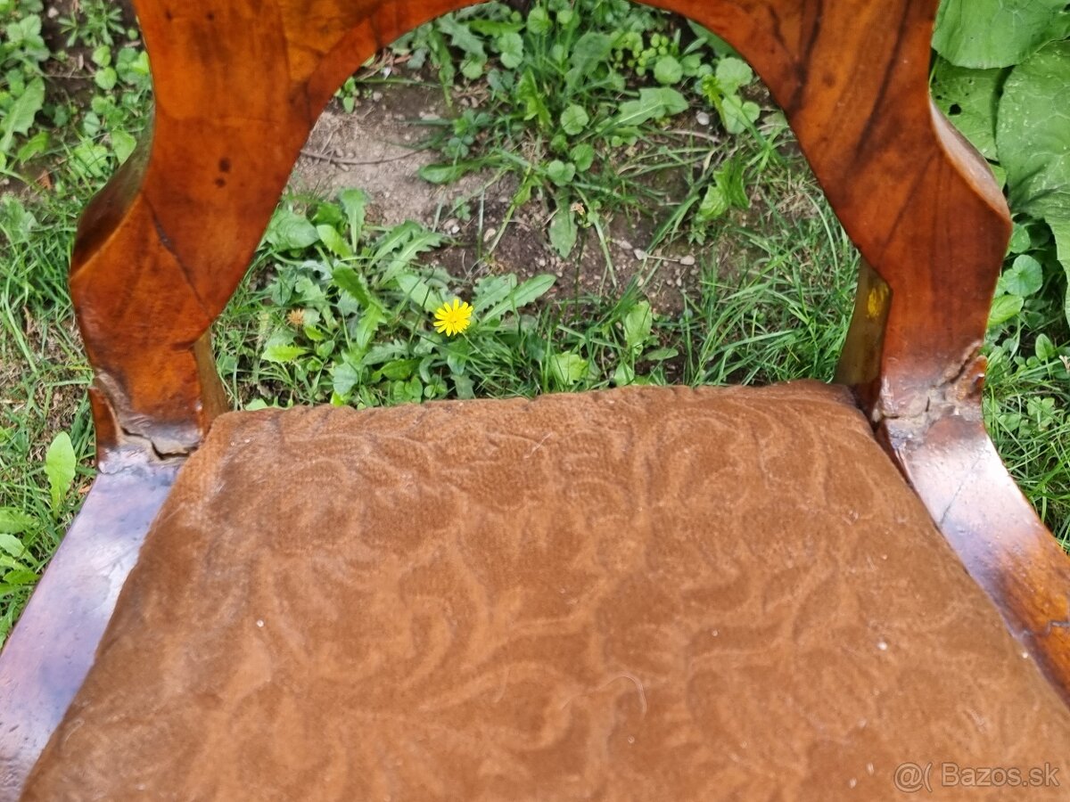 Biedermeier párové stoličky - 3