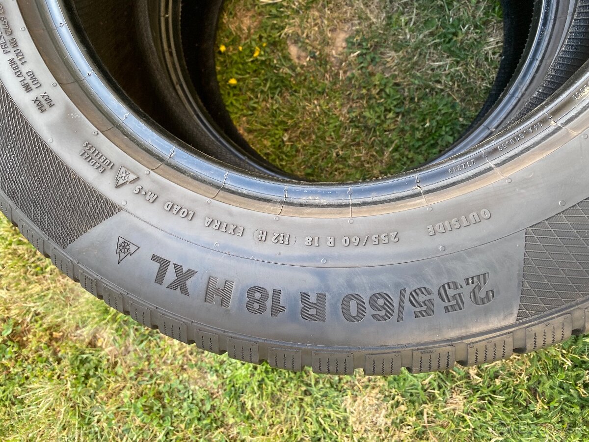 255/60 r18 zimné Continental 112H - 3