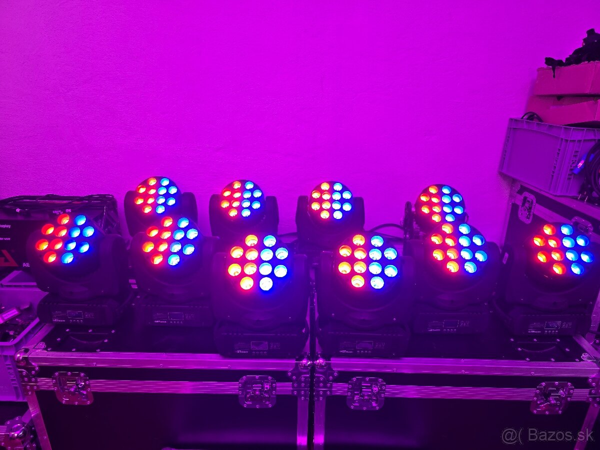 LED Beam Pixel 12x12W RGBW 12ks 2x case - 3