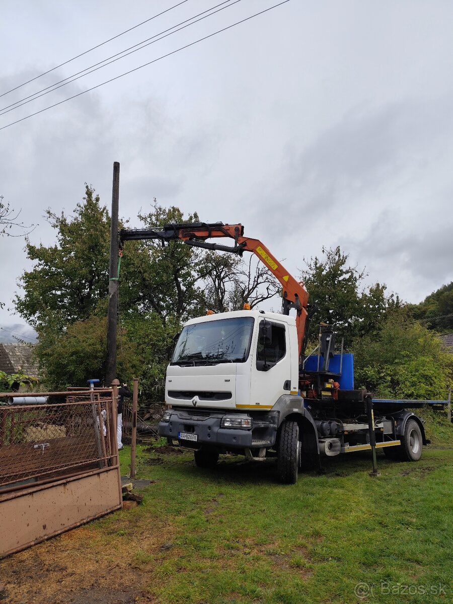 Autodoprava s hydraulickou rukou,dovoz sypkeho materiálu - 3