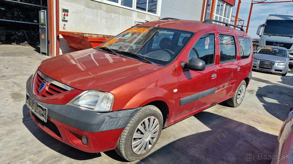 Dacia Logan 1,6i 77kw kód motora: K4M A6 - 3