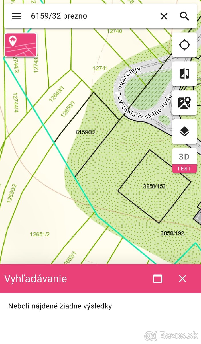 Stavebný pozemok Mazorníkovo - 3