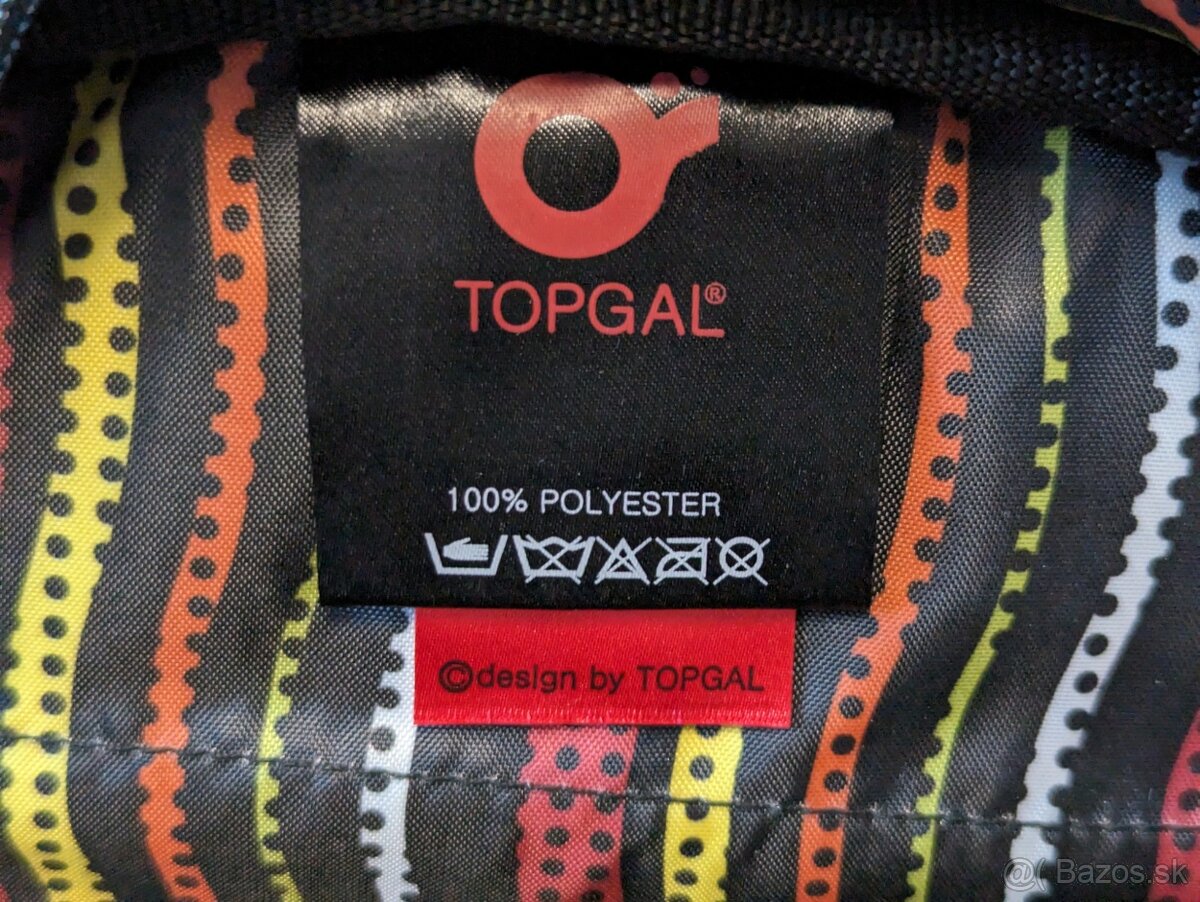 Školská taška - polstrovaný hliníkový (ergonomický) TOPGAL - 3