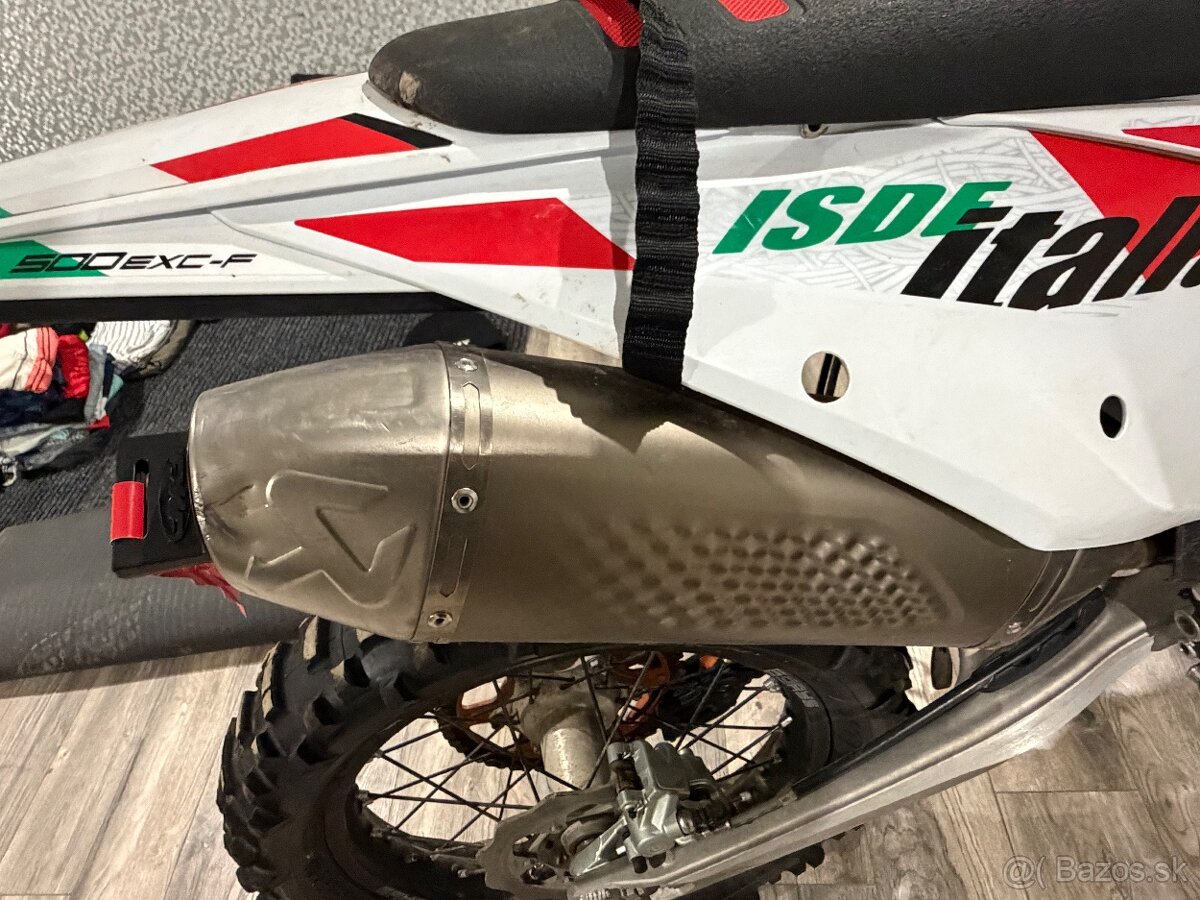 KTM EXC 250- 2020 6days- 4t/ 24,5mth+ vyfuk akrapovič - 3