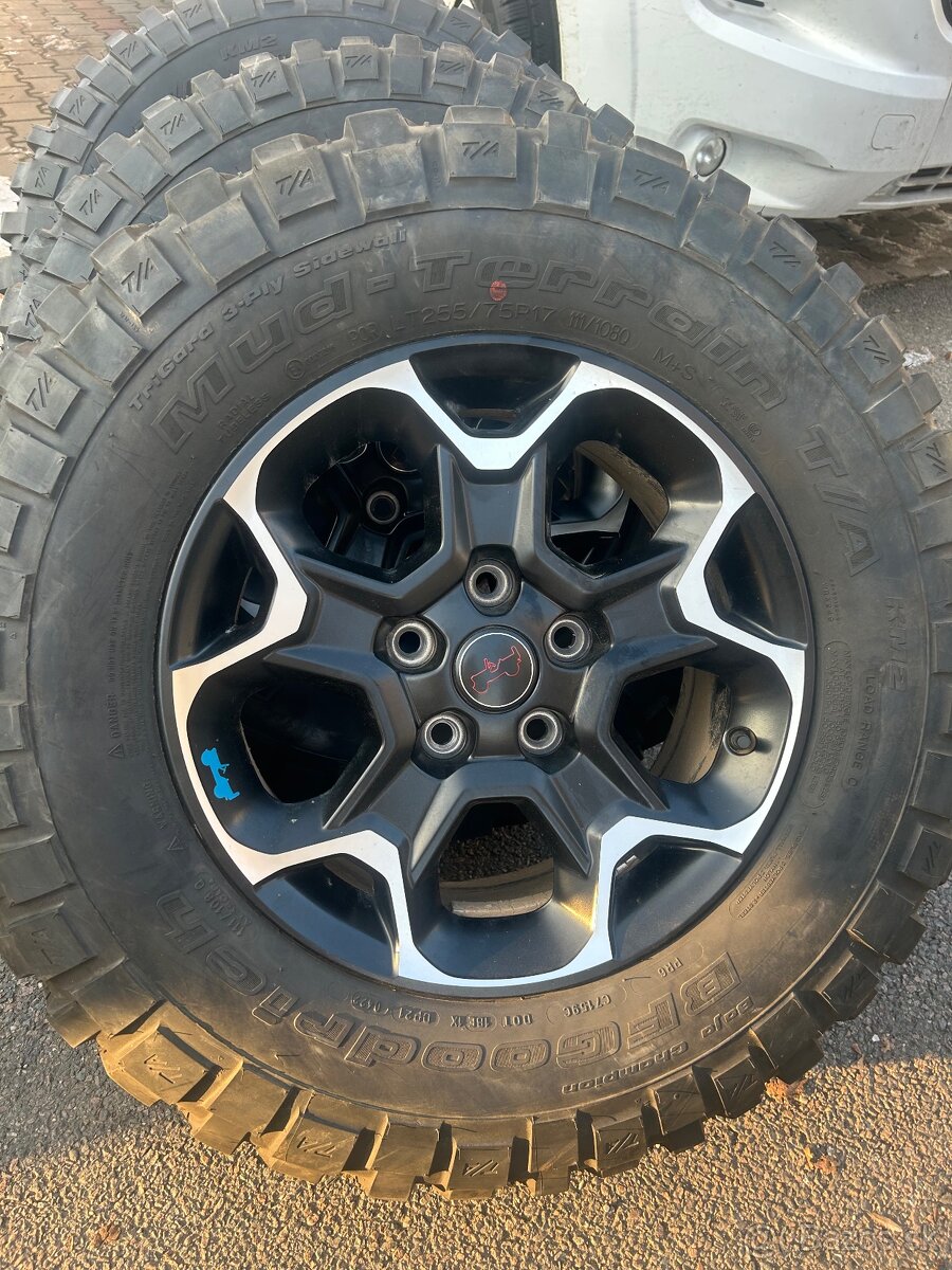 Jeep Wrangler BF Goodrich 255/75 r17 Rubicon - 3