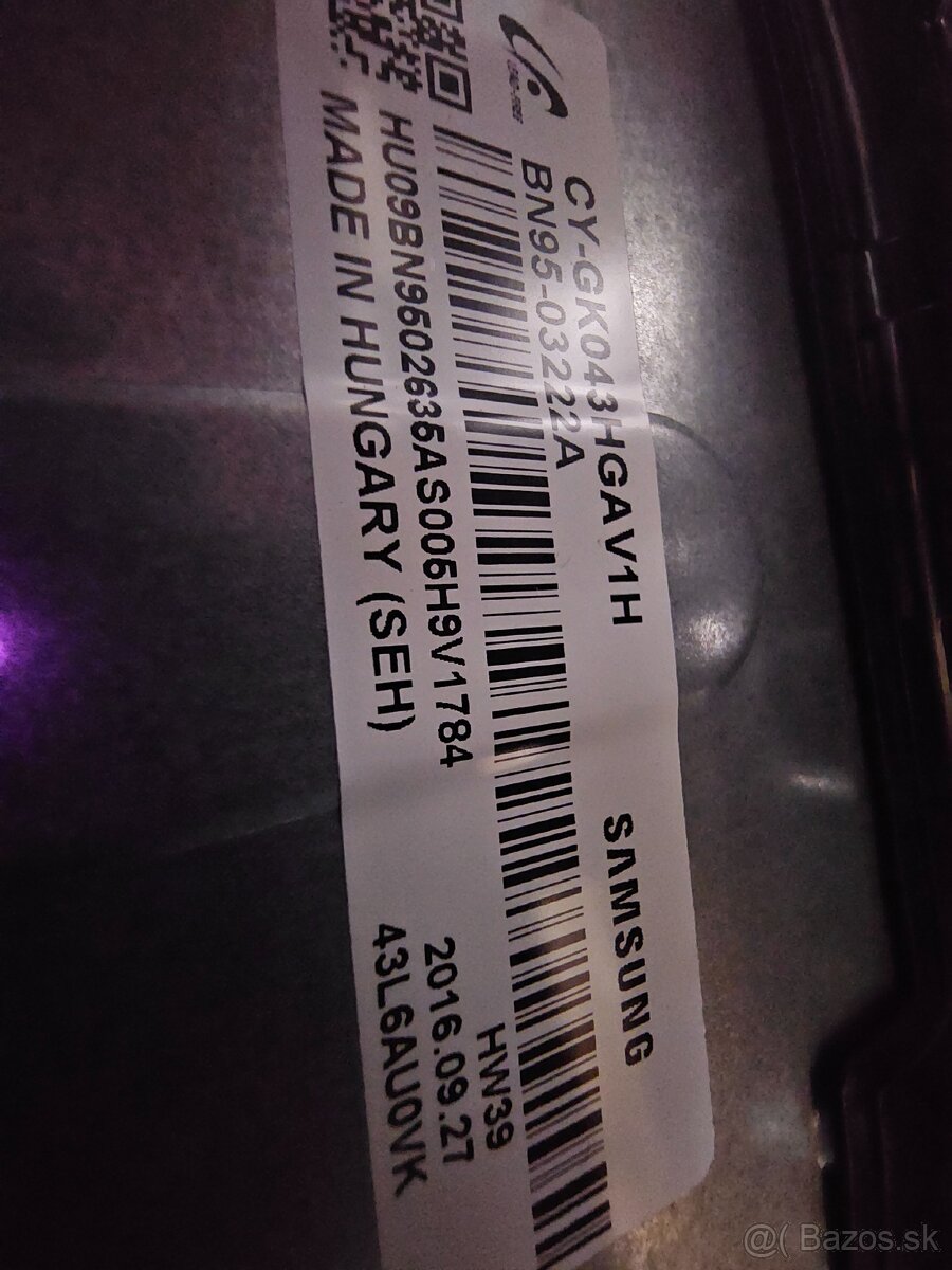 Samsung TV UE43KU6072 - 3