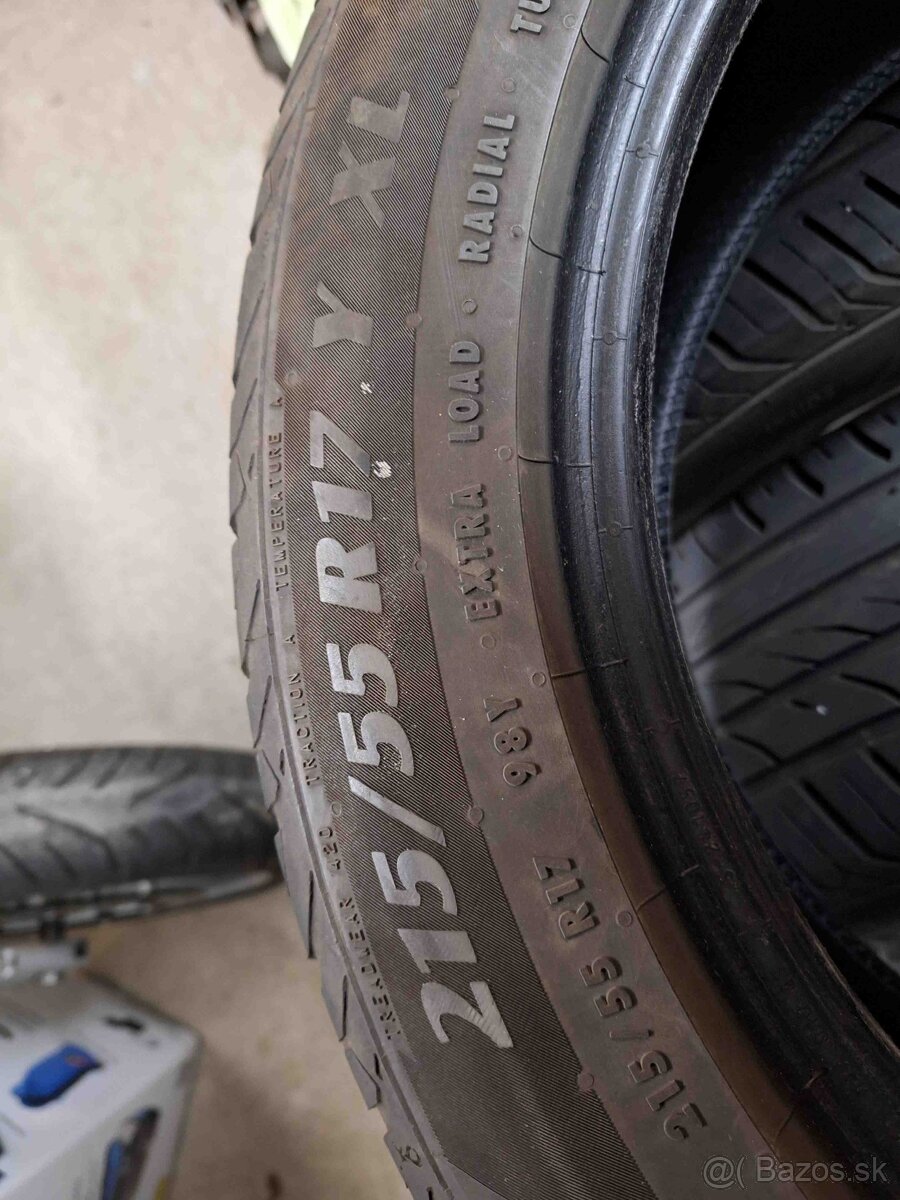 Pneu 215/55 r17 letné - 3