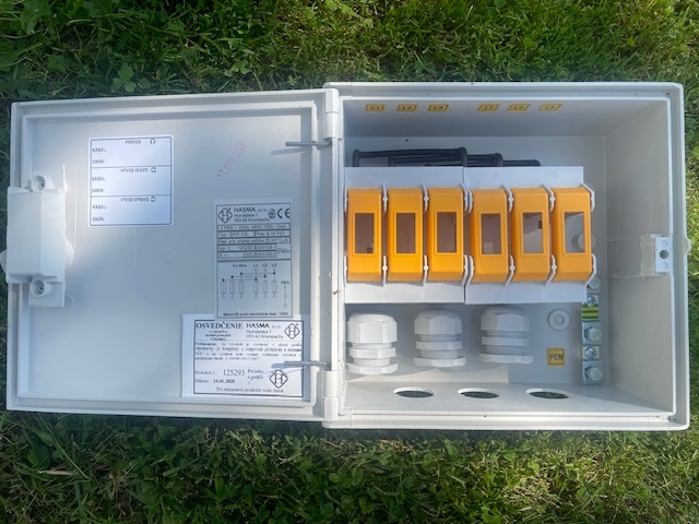 Predám prípojkovú skriňu SPP1/2 na rozvodnú sieť - 3