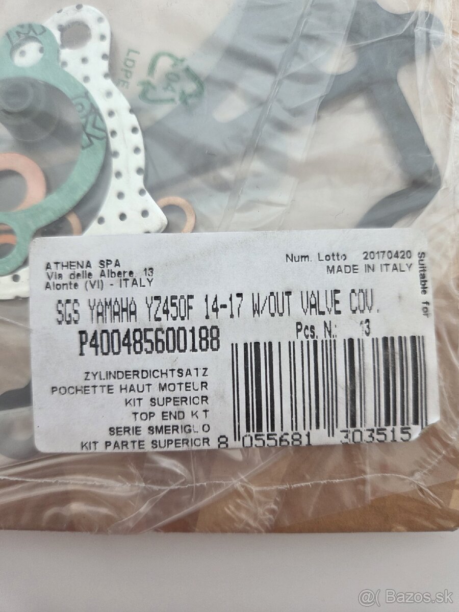 Sada tesneni Yamaha - 3