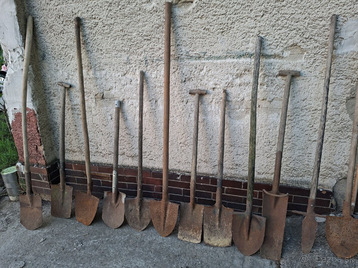 rýĺ,lopata,motyka,čakan,kosa,hrable - 3