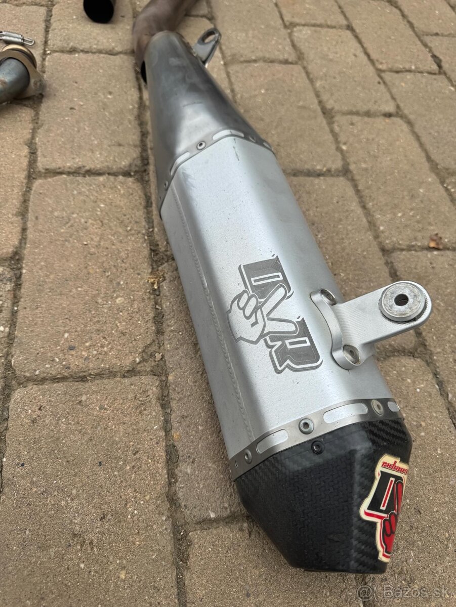 Ladený vyfuk DVR komplet