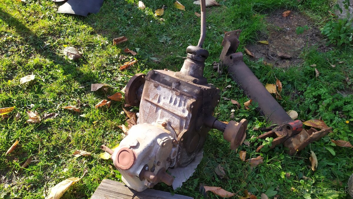 Predám prevodovku z Aro 461 na malotraktor. - 3