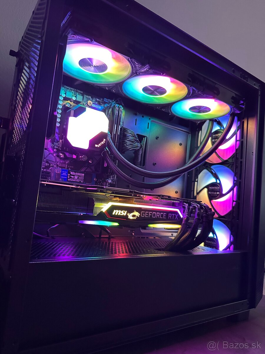 Herný PC Ryzen 7 / RTX 2080Ti/ 32gb ram/1tb ssd + monitor - 3