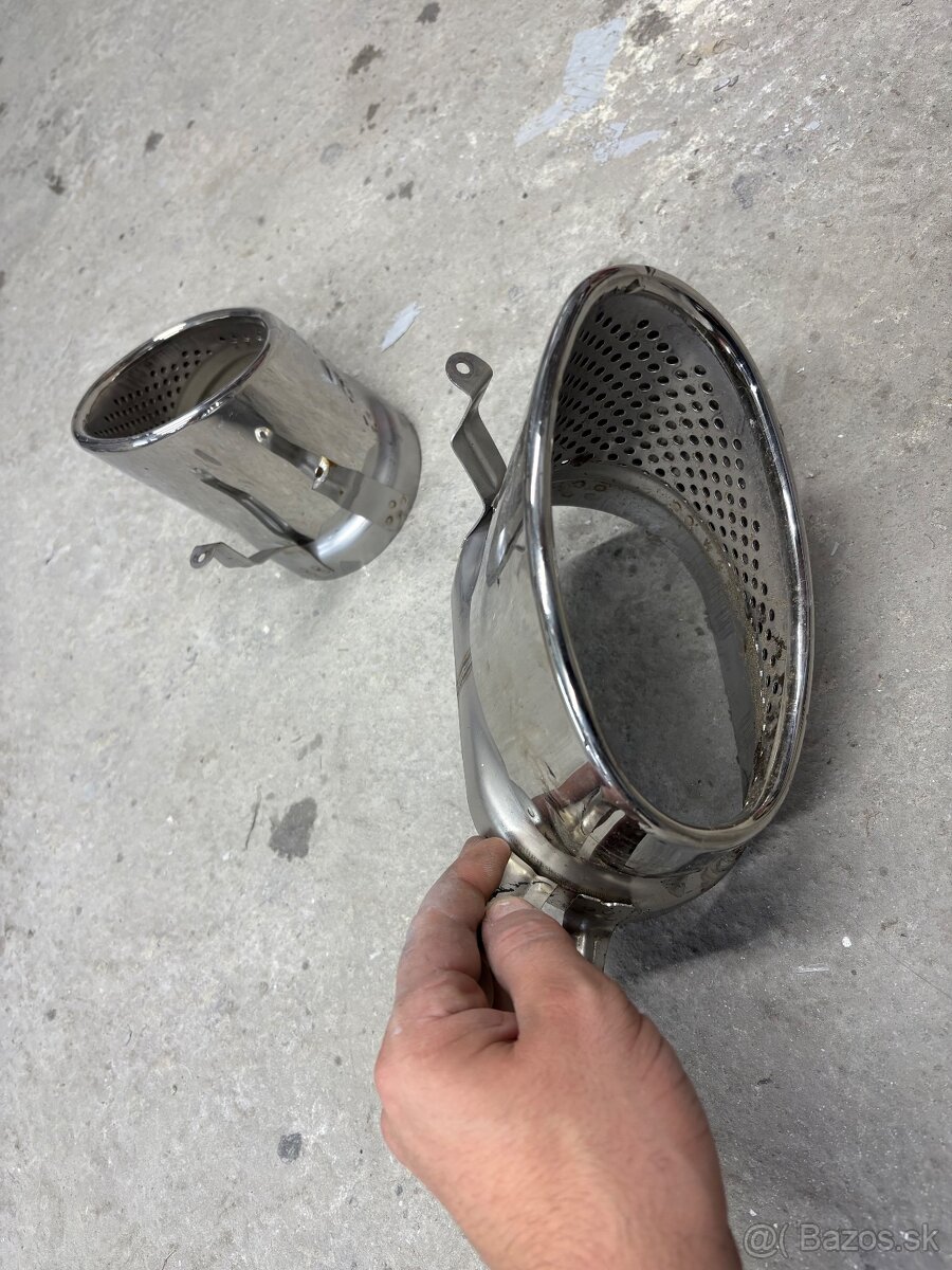 Audi RS4 RS5 RS6 RS7 koncovky ovaly - 3