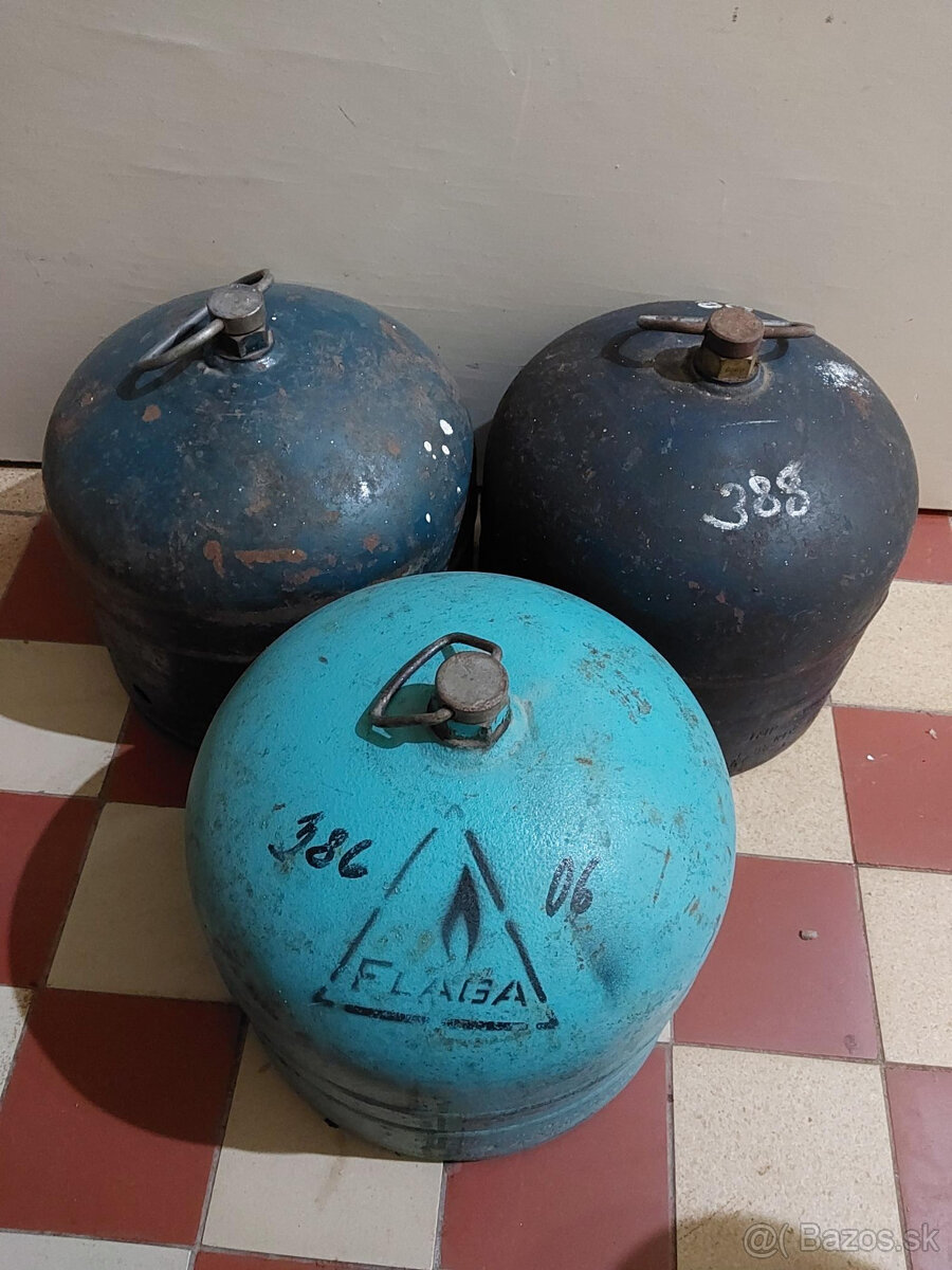 Plynová fľaša / bomba - 2 kg - prázdna - 3