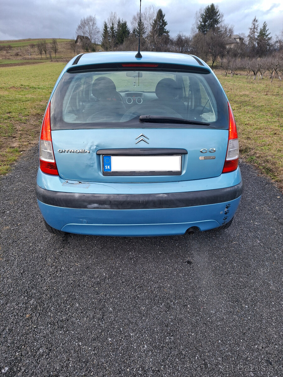 Predám Citroen c3 1.1 benzín 44kw r.v: 2006 - 3
