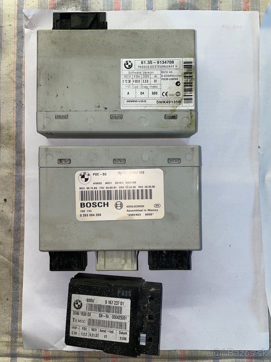 BMW MULF 2 High , BMW TCU 1.5 MOST ECE - 3