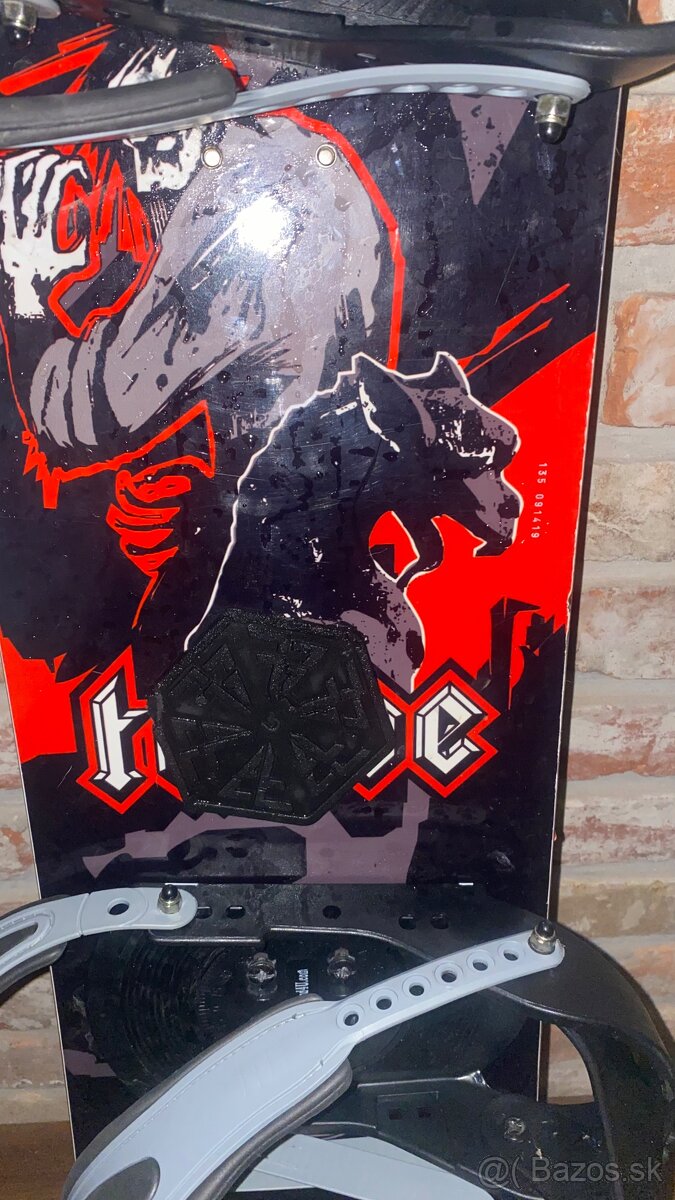 Snowboard Escape 135 s viazanim - 3