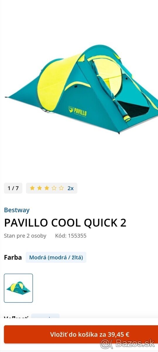 Stan pre 2 osoby - samorozkladací - 3