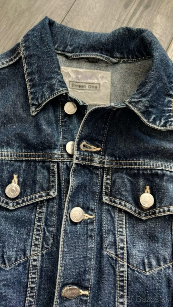 Rifľová bunda veľ. 40 - 3