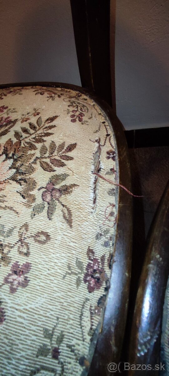 70.ročné RETRO štýlové stoličky - 3