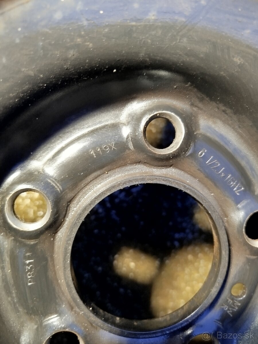 plechove disky 6,5Jx16 a zimne pneu 205/60R16 - 3