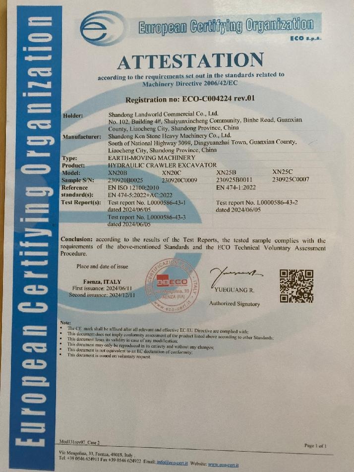 Bager Xiniu 20T motor Kubota D 1105 - 3