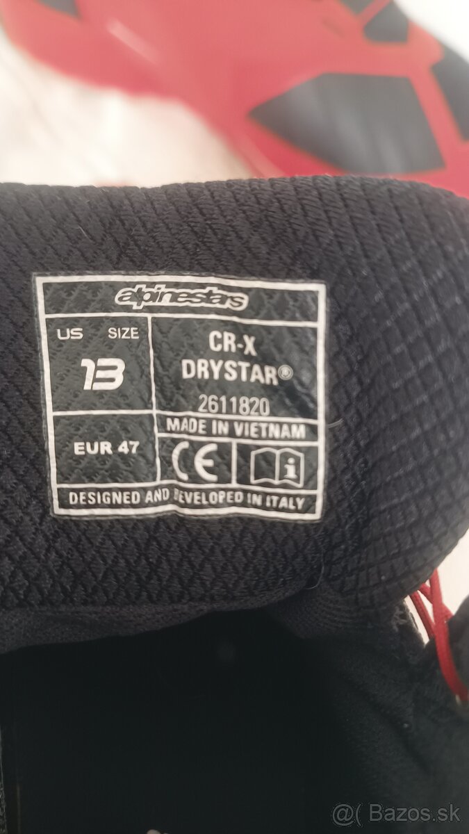 velkost 47 - panske moto topanky Alpinestars - 3
