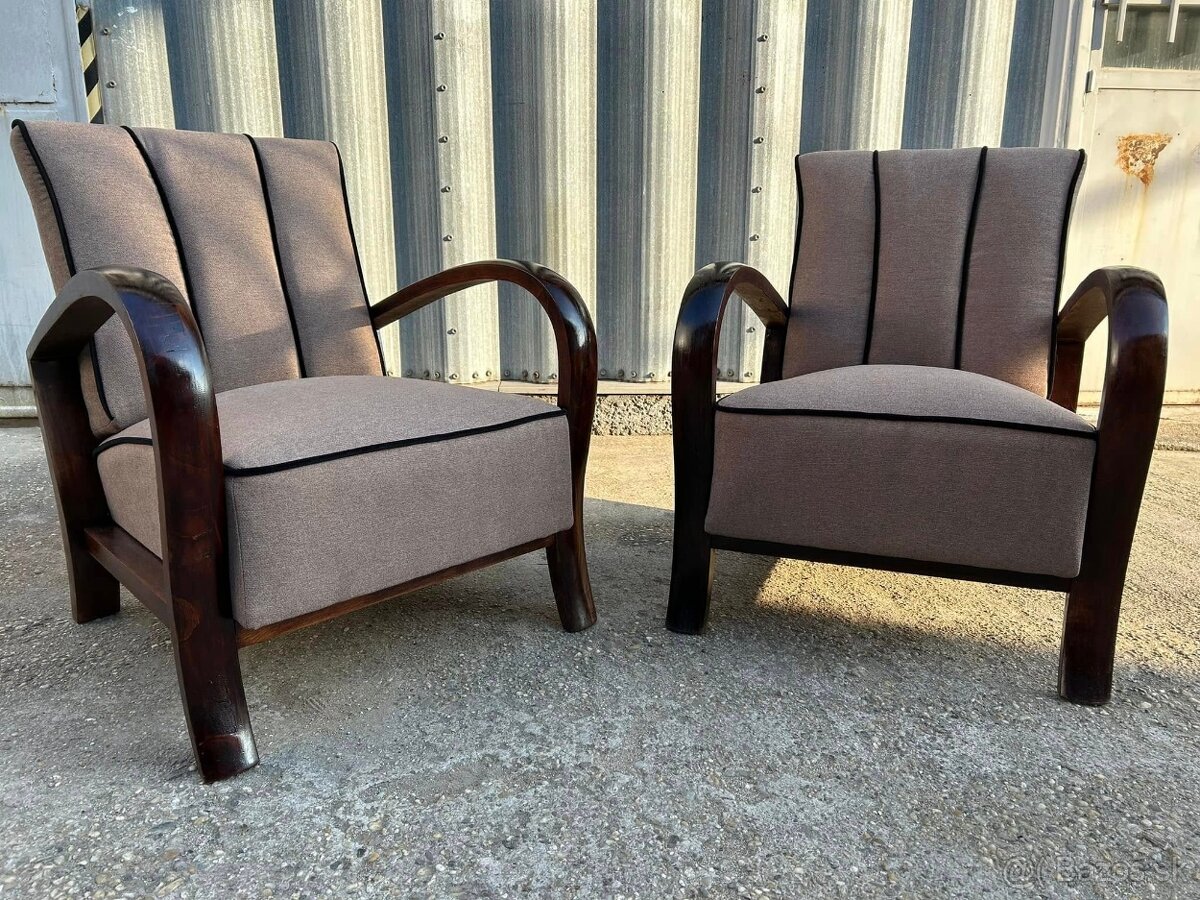 Art Deco kreslá - F116 - 3