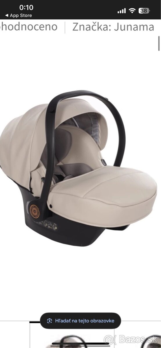 Bebetto kombinovaný kočík Flavio PRO farba:02 béžová - 3