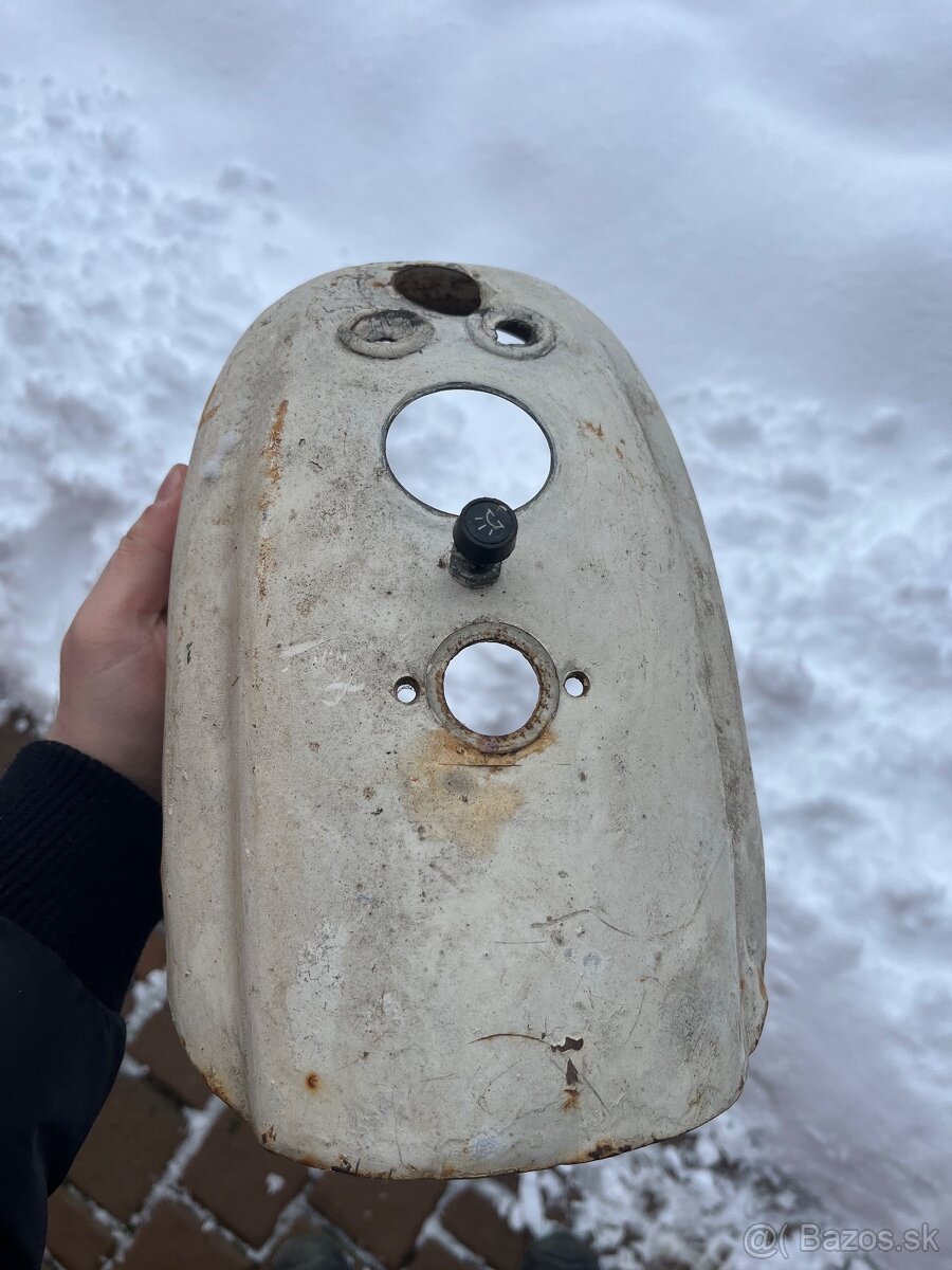 Maska + klaksón + plech Jawa pionier - 3