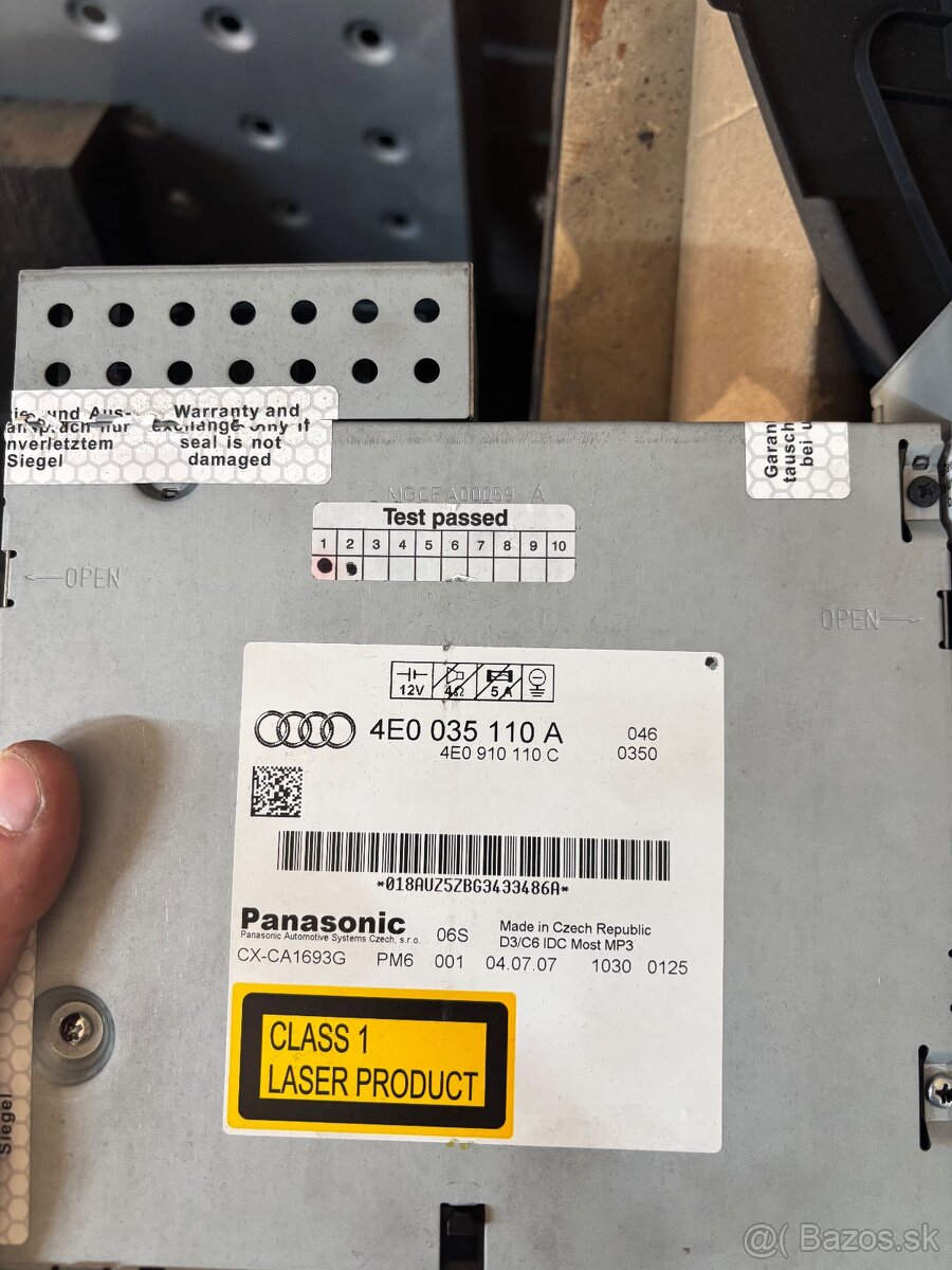 Audi a6c6 CD changer/menič - 3