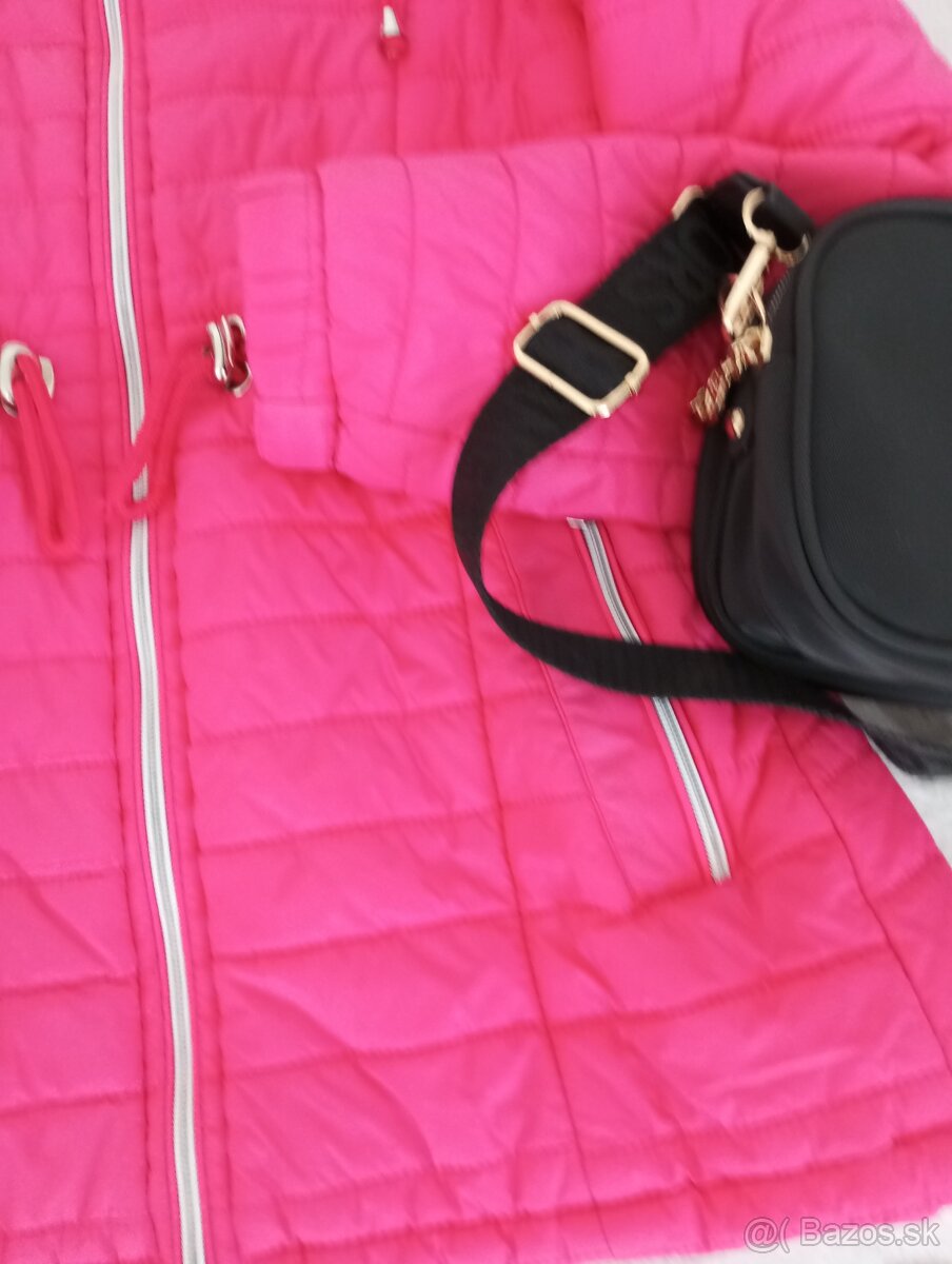 Ružová prechodná bunda S - 3