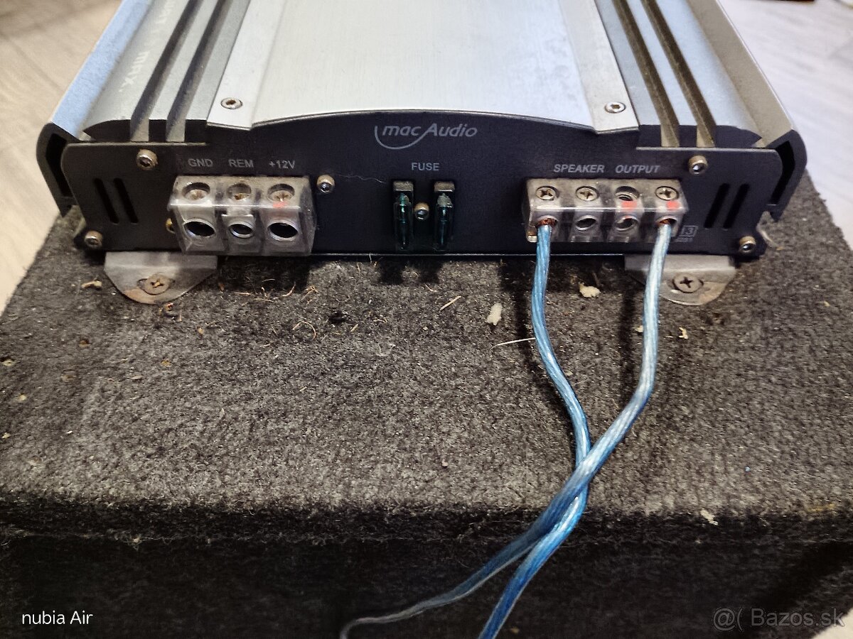 Pioneer subwoofer+mac audio zosilňovač - 3