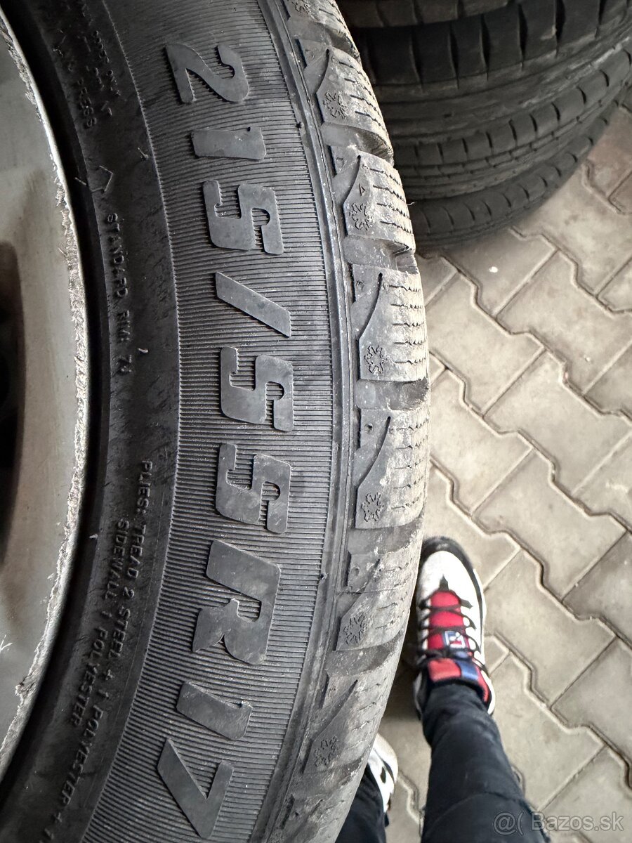 215/55r17 zimné - 3