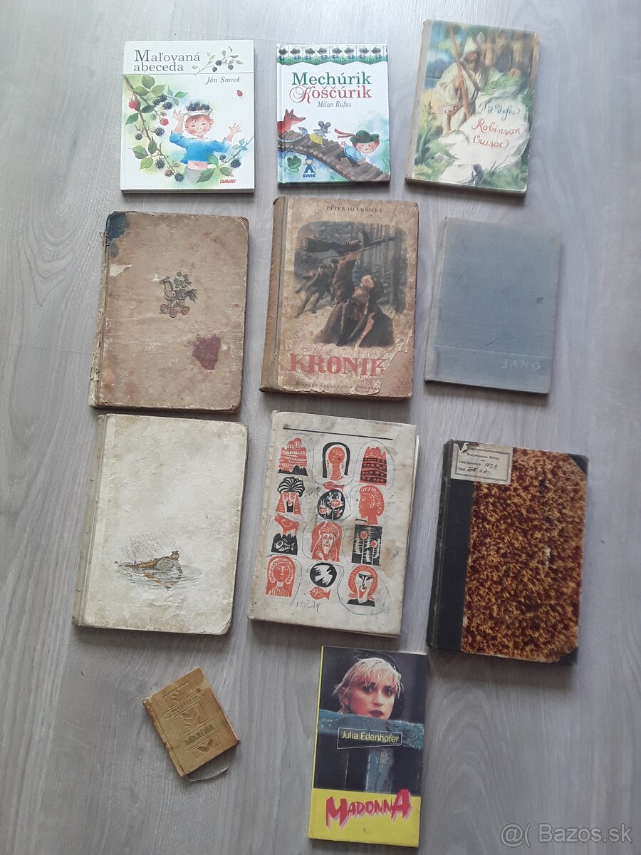 Rozne knihy retro i novsie, a mix ,lepolera retro - 3