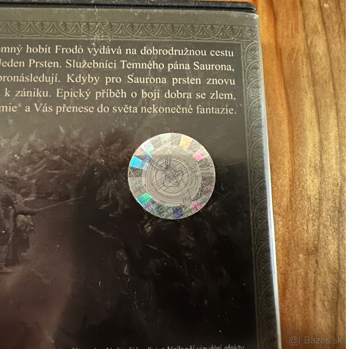 Originál DVD Pán Prsteňov Spoločenstvo Prsteňa - 3