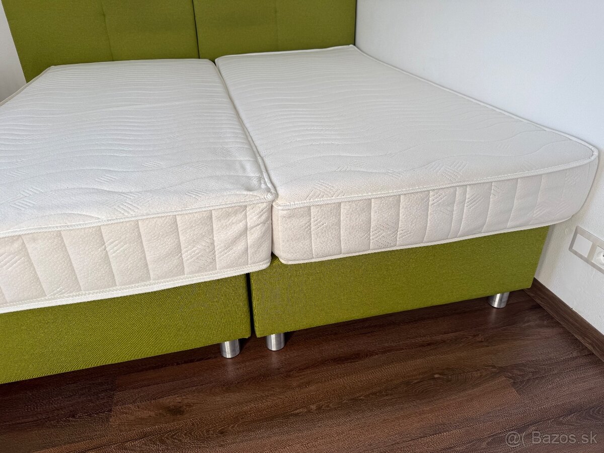 Postel 180x200 aj s matracmi - 3
