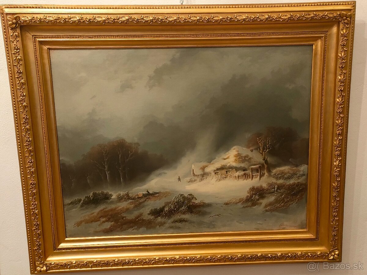 OLEJOMALBA NA PLÁTNE - 3